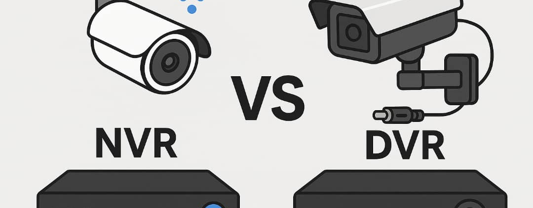 معرفی NVR و DVR و تفاوت‌های آن‌ها DGPN