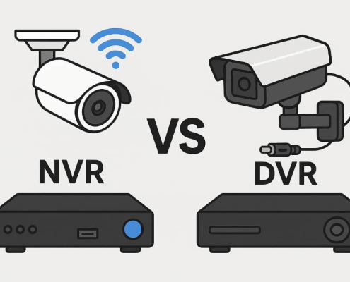 معرفی NVR و DVR و تفاوت‌های آن‌ها DGPN